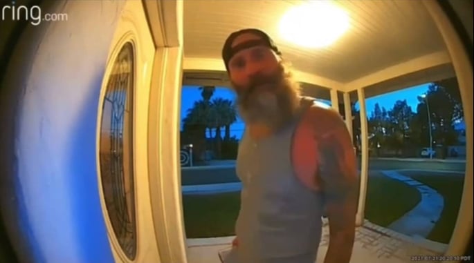 “I Wanna Rape Her And Kill Her.” Ring Doorbell Camera Captures Scary And Creepy Encounter With A Madman