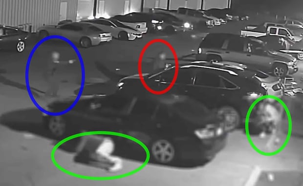 Stunning Video, Including Badge Cam, Shows Chaos During Gathering When Shots Are Fired