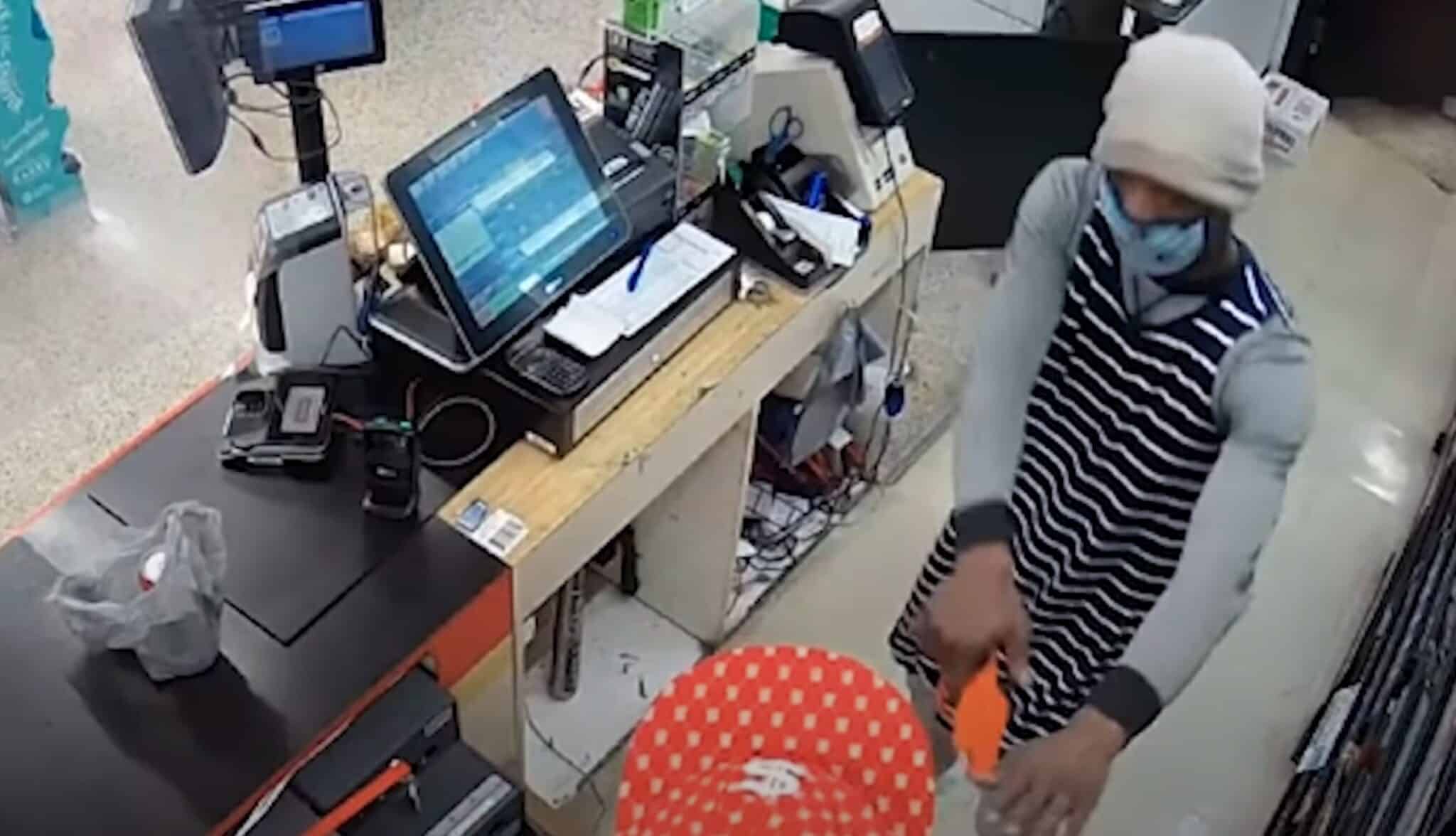 Man In A Dress Successfully Robs Convenience Store With A Flare Gun