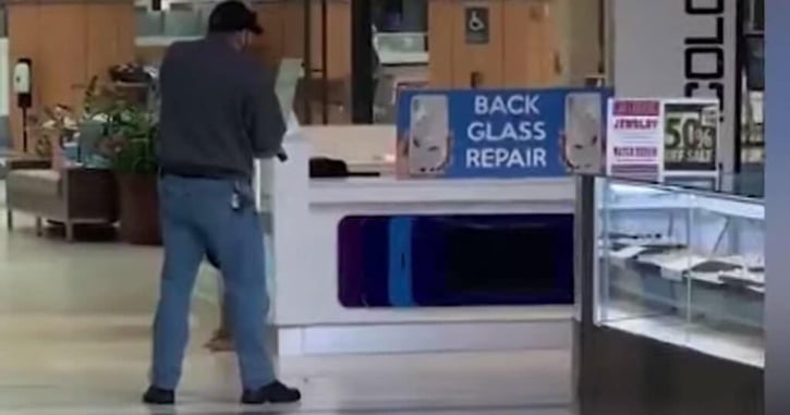 Watch This Real-Life Encounter Between An Armed Citizen Holding A Suspect At Gunpoint, And An Officer