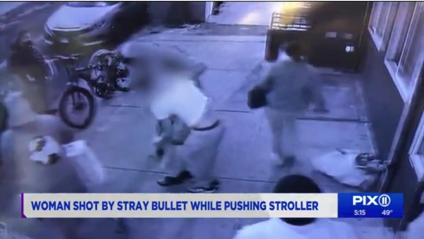 Woman Shot While Out Buying Diapers, Bystander Uses Shirt To Make Tourniquet