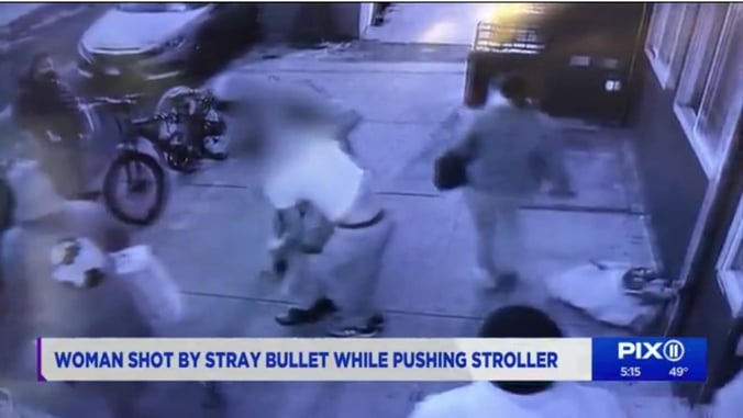 Woman Shot While Out Buying Diapers, Bystander Uses Shirt To Make Tourniquet