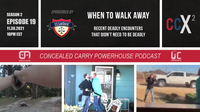 CCX2 S02E19: When To Walk Away; Recent deadly encounters that didn’t need to be deadly