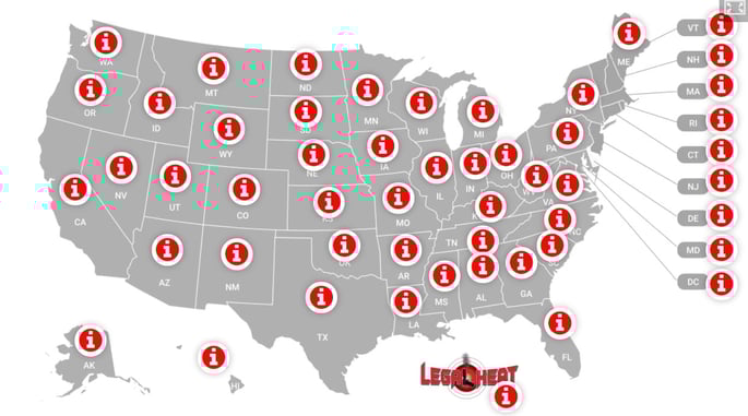 Duty To Inform Map: State-By-State For Armed Citizens