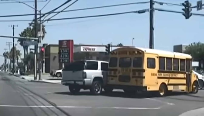 Guy Fresh Out Of Jail Shoots At School Bus Before Finally Being Taken Out By Police