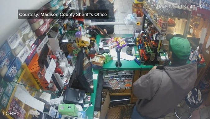 Gas Station Owner Has Gun Malfunction After Shooting At Armed Robbery Suspect