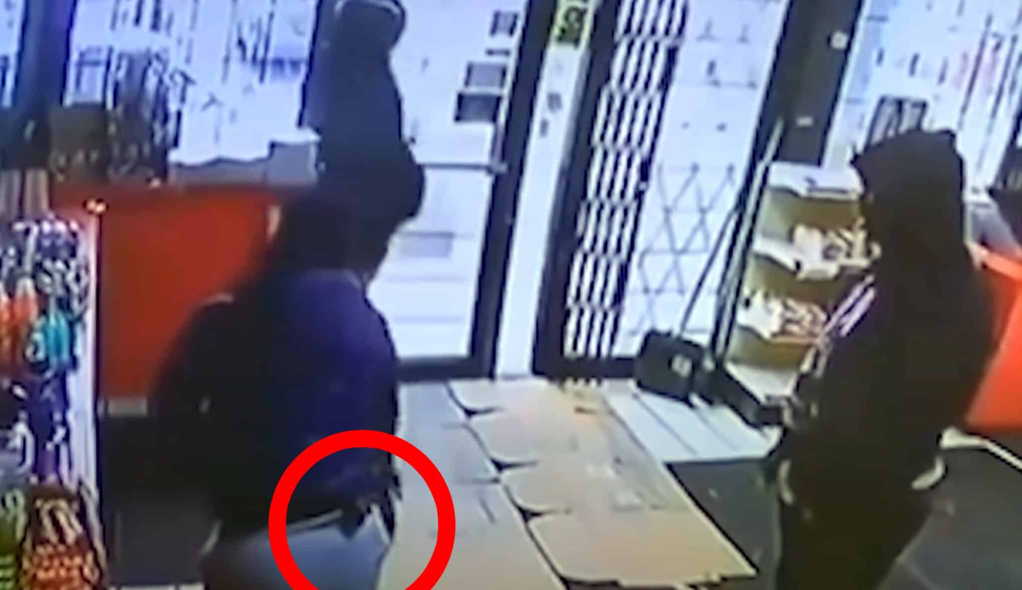Openly Carried Handgun Easily Gets In The Hands Of This Criminal
