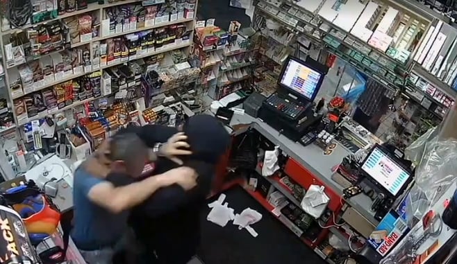 Robbery Suspect Shot By Concealed Carrying Convenience Store Clerk During Assault