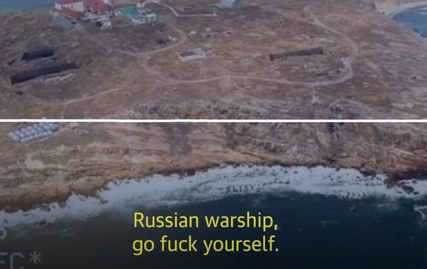 Ukrainian Soldiers On Snake Island Who Told Russian Warship To “Go F*ck Yourself” Are Alive And Well