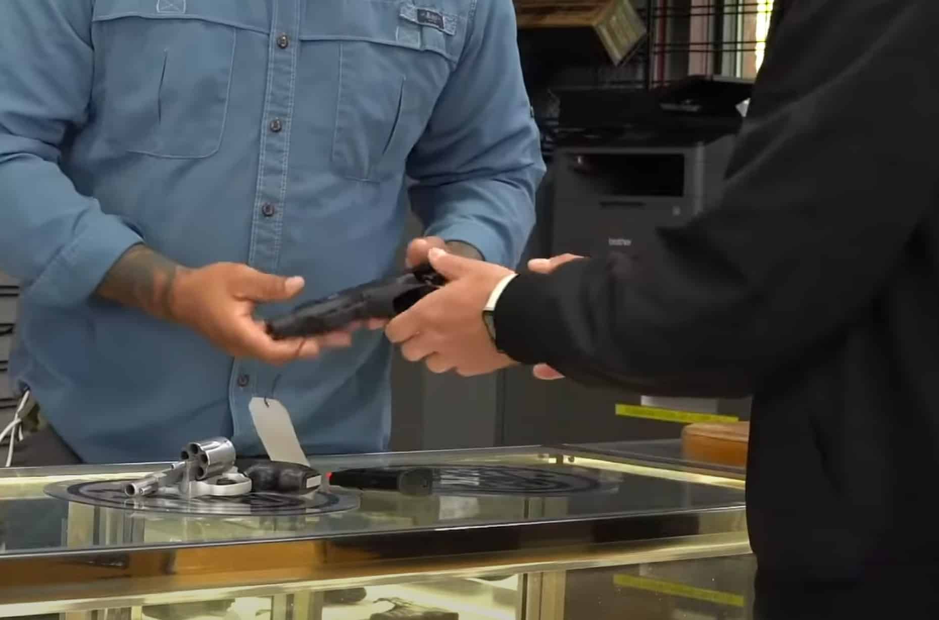 Gun Store Employees All Draw On Customer After He Does The Unthinkable