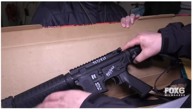 VIDEO: Rittenhouse Rifle Destroyed By Police Via Shredder