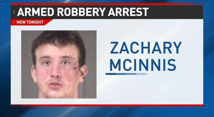 Knife-Wielding Robber Charged After Two Incidents Thirty Minutes Apart
