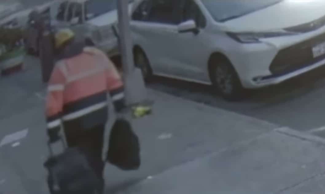 Suspect In NYC Subway Shooting Seen On Camera Prior To Shooting