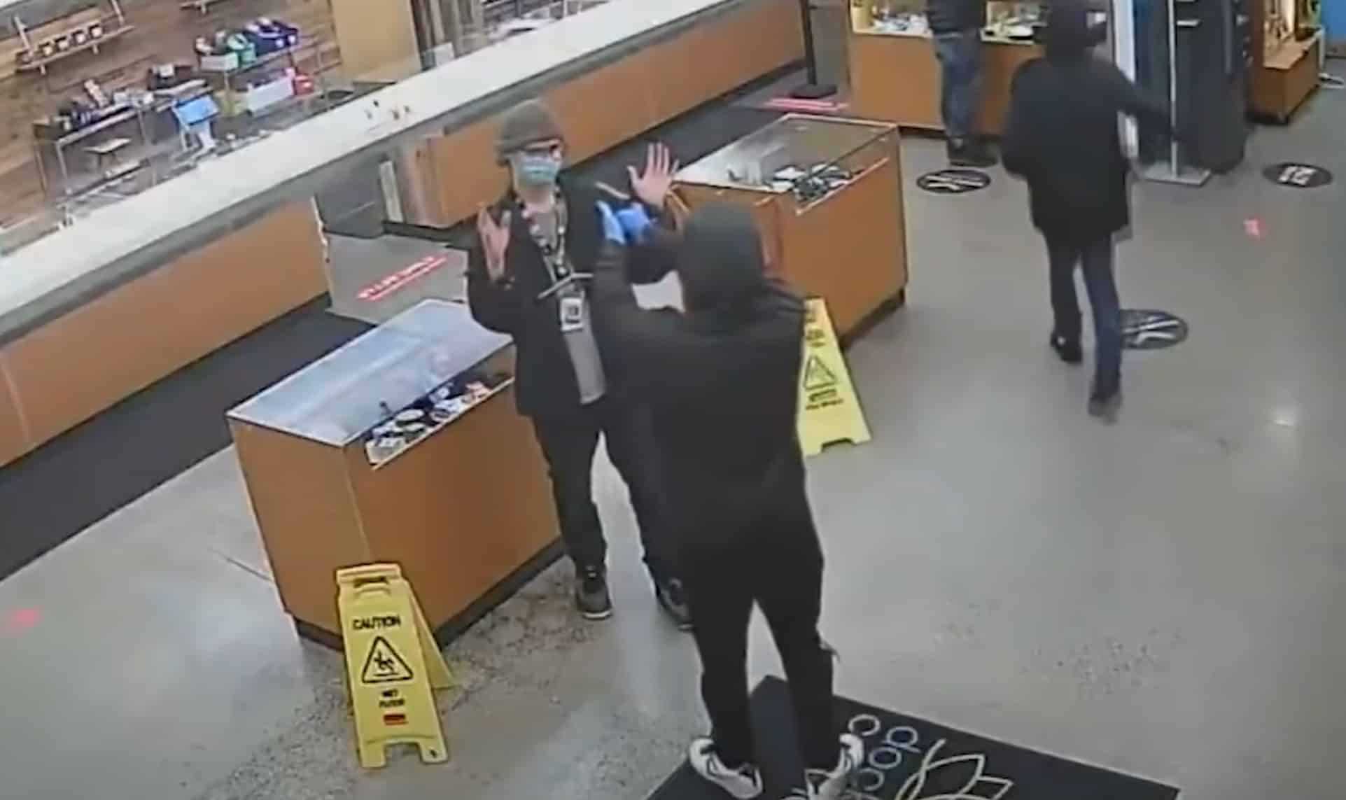 Man Tries Disarming Attempt With Multiple Bad Guys Present