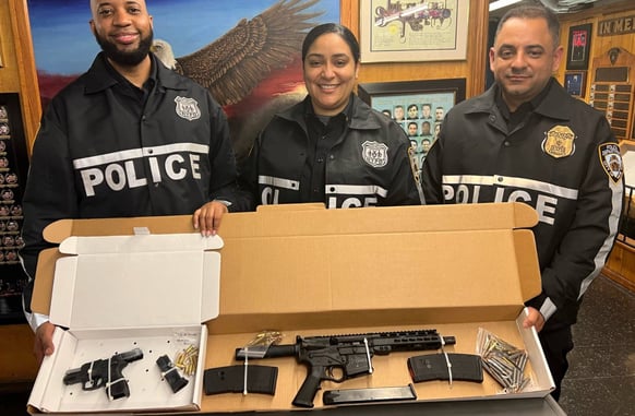 Man Arrested With Rifle And Handgun In NYC Subway