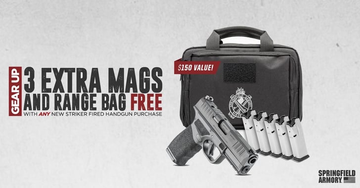 Springfield Armory® Announces Gear Up Promotion For All Striker-Fired Pistols