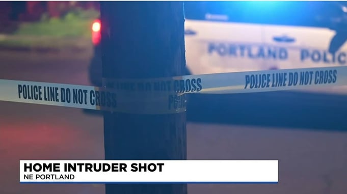 Man Shot In Arm After Breaking Into Home