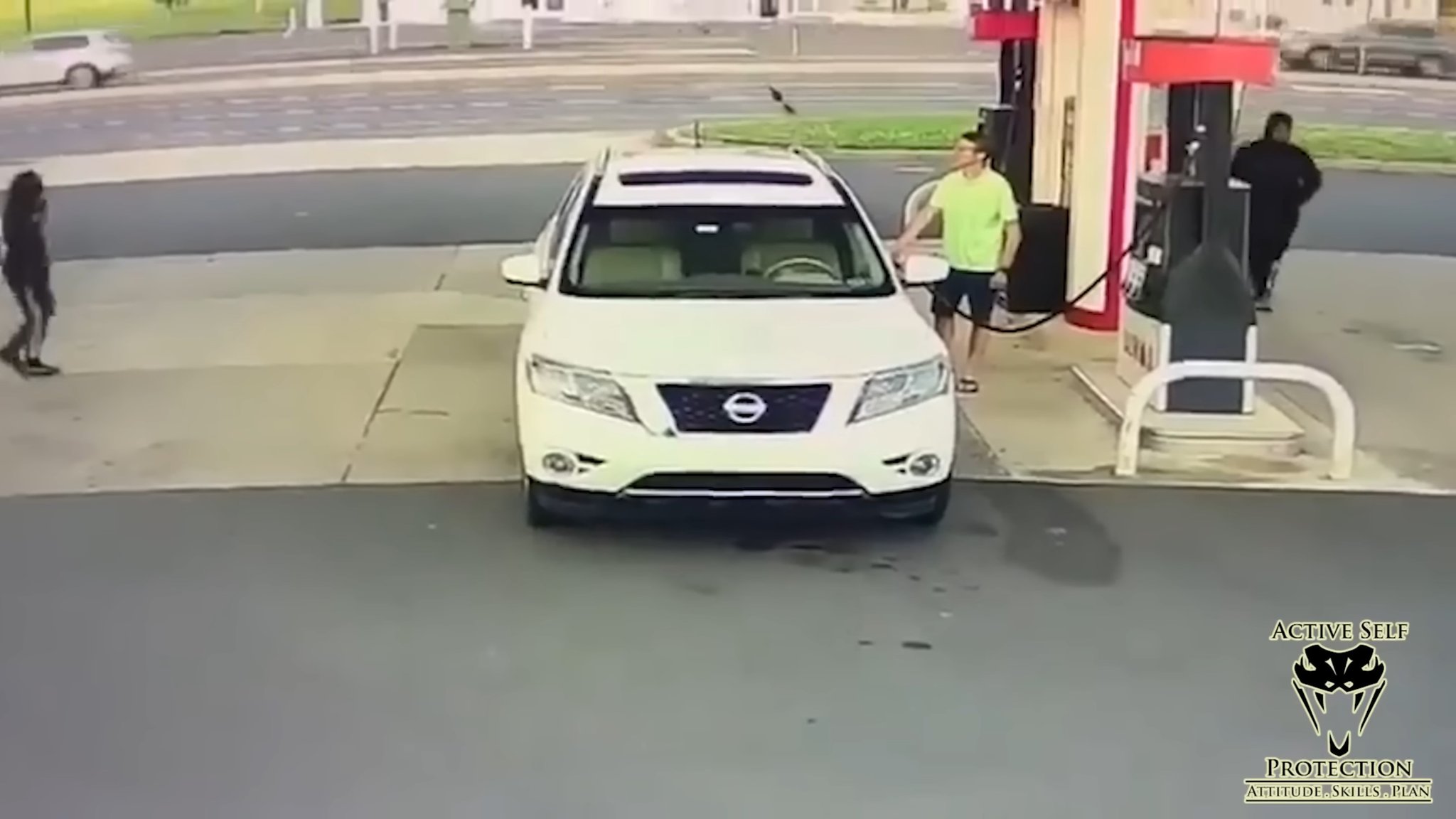 Teens Attack Man Pumping Gas, Take Off With His Vehicle
