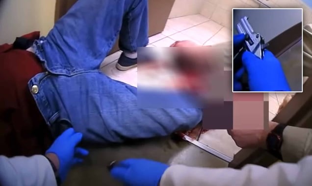 [GRAPHIC] Nearly Fatal Negligent Discharge In Bathroom Teaches Lessons We’ve Seen Before