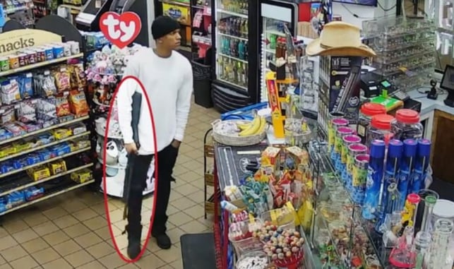 Clerk Draws Own Gun Against Armed Robbery Suspect [VIDEO]