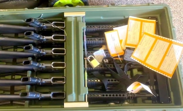 Texas Couple Buys Military Surplus Cases, Finds Them Loaded With M-16s