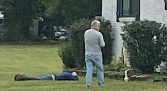 Father Hailed As Hero After Holding Home Intruder At Gunpoint
