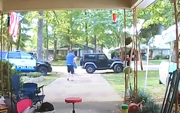 Off-Duty Officer Has Bizarre Interaction With Stranger, Gets Run Over And Survives The Ordeal