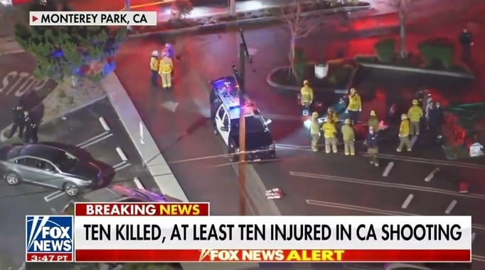 Mass Shooting in California’s Monterey Park; 10 Killed And 10+ Injured, Suspect On The Loose