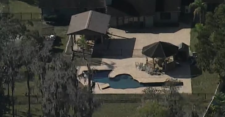 Florida Couple Has Revolver-Shaped Pool Built
