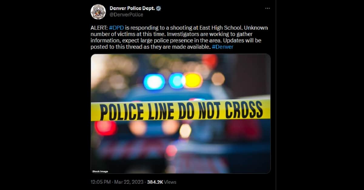 BREAKING: Denver High School Student Allegedly Shoots Two School Staff