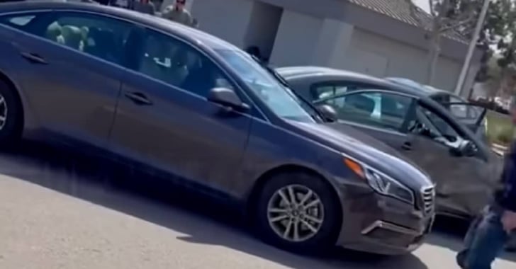 [WATCH] Insane Carjacker Wrecks “A Dozen” Other Cars In Bizarre Escape Attempt