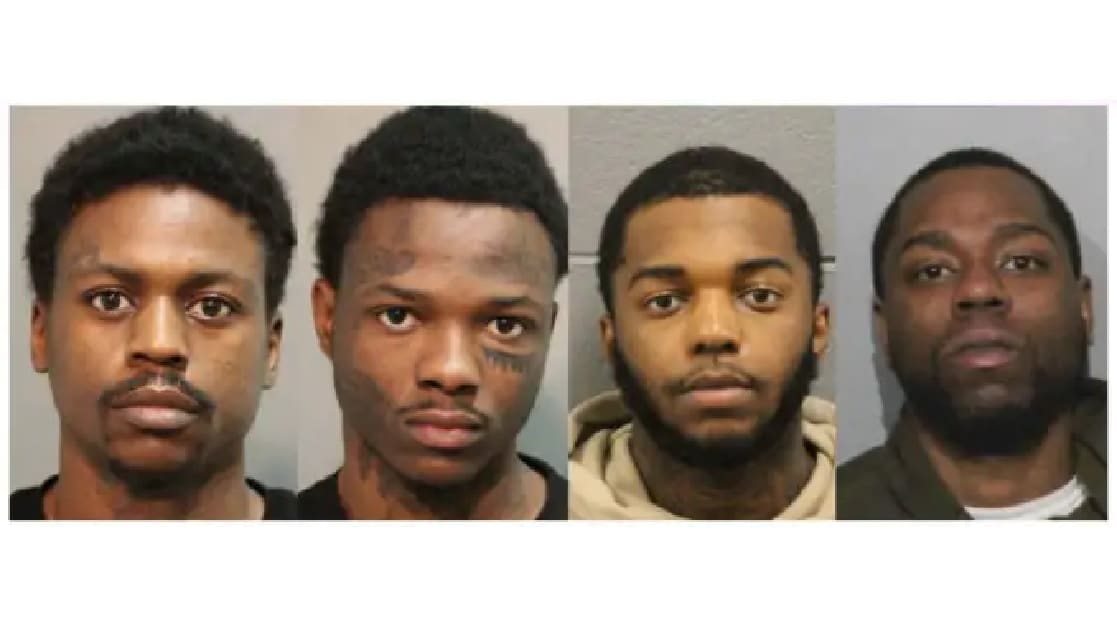 Federal Authorities Charge 4 Chicagoans In Relation To Armed Robbery, Carjacking Spree