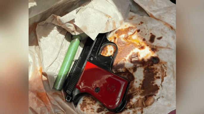 Mississippi Felon Arrested After Trying To Hide Handgun Inside Taco Bell Quesadilla