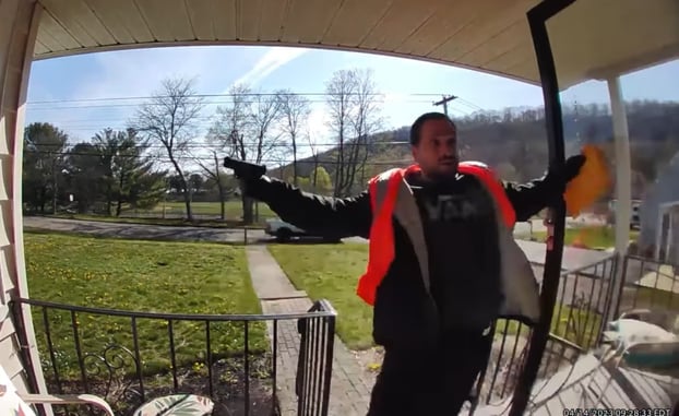 Why We Carry At Home: Fake Delivery Driver Tries Entering Home, Armed With A Handgun