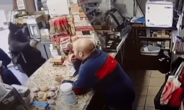 Insane Video Shows Clerk Survive Shot To The Face From Someone Known To Him