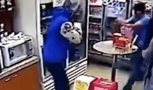Robber Gets ‘Lights Out’ After One Victim Is Armed With A Handgun