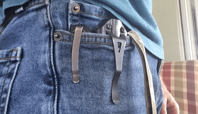A Security Guard Saw My Pocket Knife And Told Me To Hide It; I Thought He Saw Me Printing