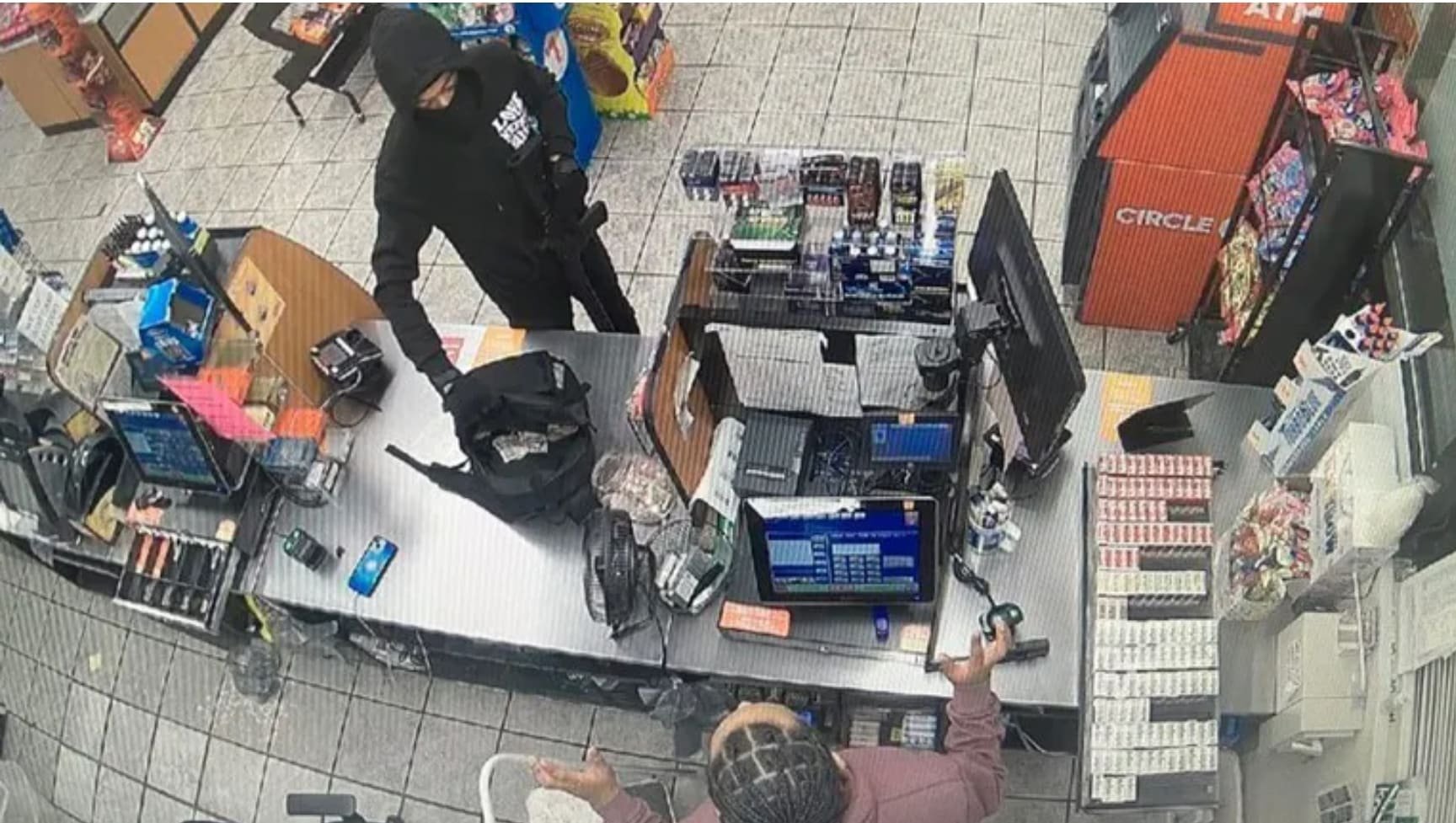 Suspect Robs Gas Station With AR-15 While Wearing Bible Verse Hoodie, Leaves With $100