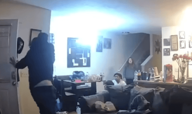 Creepy Man Enters Through Unlocked Front Door. How Quickly Would You React?
