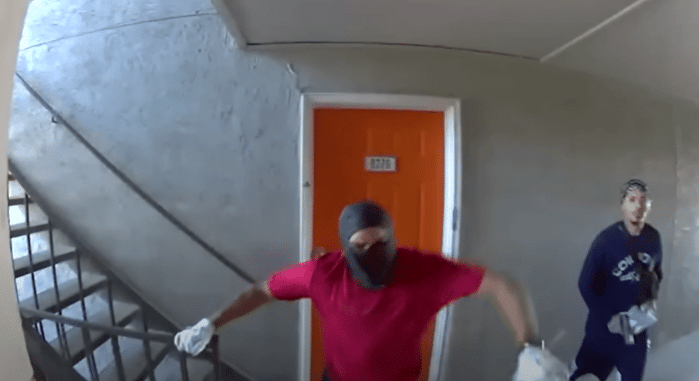 Wild Doorbell Camera Shows Fake Maintenance Worker Attempting To Break In, But The Resident Is Armed And Fires Shots