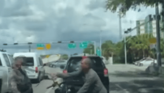 Why We Carry: Man Seen On Camera Swinging Machete At Another Driver