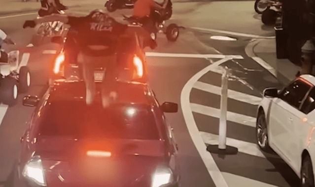 Why We Carry: Biker Stomps Out Car Window With Children Inside, Pulls Gun On Driver