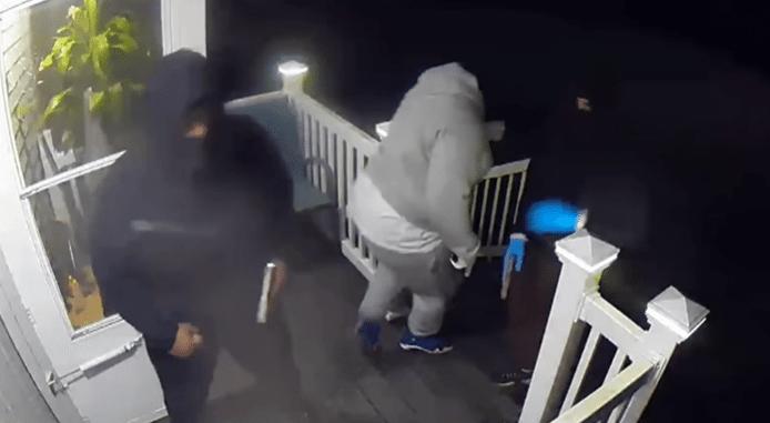 WATCH: Homeowner Shoots At 3 Armed Home Invaders Who Pretended To Be Police Officers