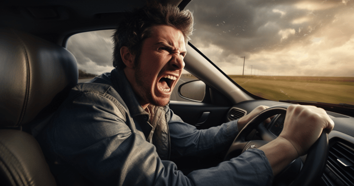 Man Points Gun At Driver During Road Rage Incident, Doesn’t Realize It’s A Cop