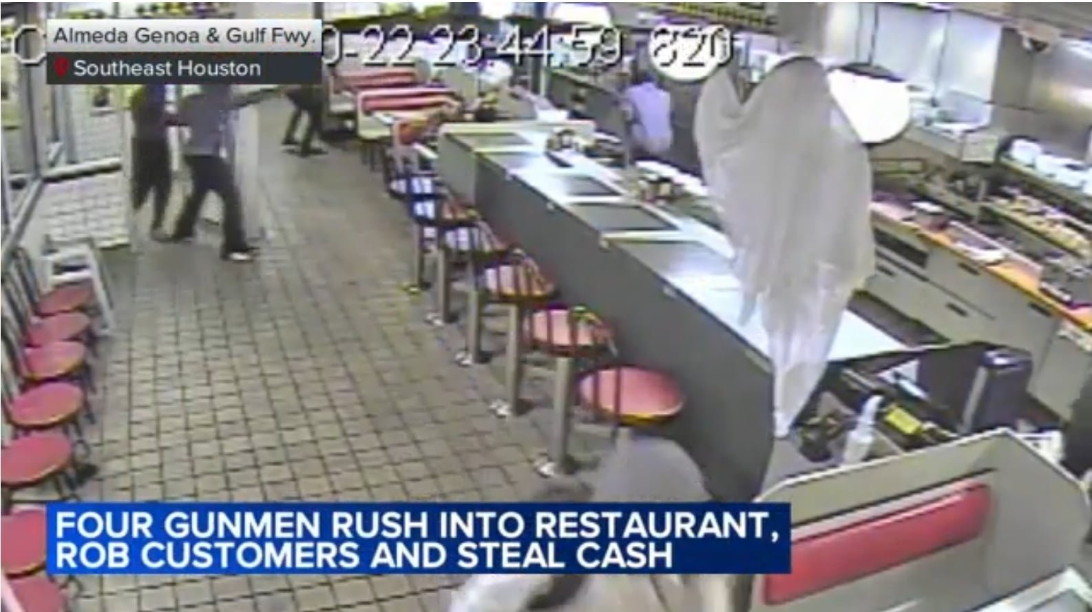 Why We Carry: 4 Armed Robbers Burst Into Restaurant, Stealing From Patrons And Staff