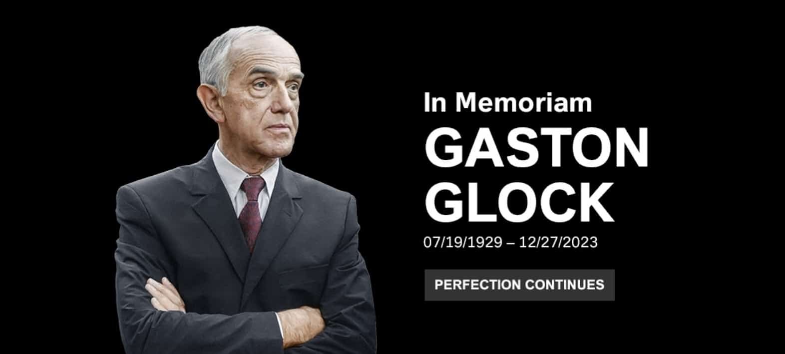 Gaston Glock Has Passed Away At The Age Of 94