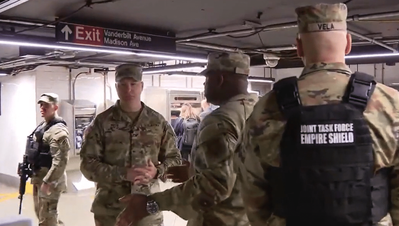 National Guard Is Now In NYC Subway System Because Governor Can’t Tackle Skyrocketing Crime