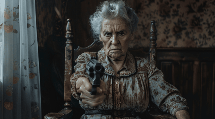 85-Year-Old Fatally Shoots Violent Intruder While Handcuffed To Chair