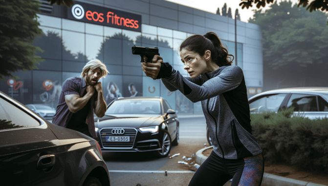 Murray Fitness Center Shootout Between Armed Citizen and Attempted Carjacking Suspects