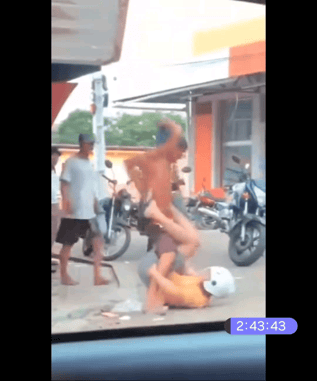 WATCH: Off-Duty Officer Shoots Attacker In Groin